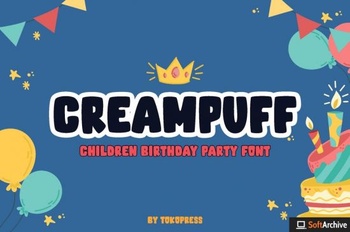 DesignOptimal Creampuff Font