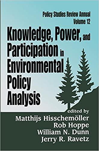 Knowledge Power and Participation in Environmental Policy Analysis CourseWikia