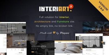 DesignOptimal ThemeForest InteriArt v2 8 9 Furniture Interior WordPress Theme 14467105
