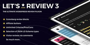 DesignOptimal CodeCanyon Let s Review v3 1 7 WordPress Plugin With Affiliate Options 15956777