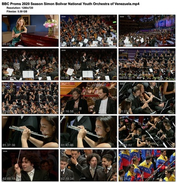 BBC Proms 2020 Season Simon Bolivar National Youth Orchestra of Venezuela 2007 1280x720p HD 50fps soft Eng subs