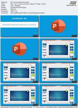 Udemy Mastering Microsoft PowerPoint 2019 365 Training Tutorial