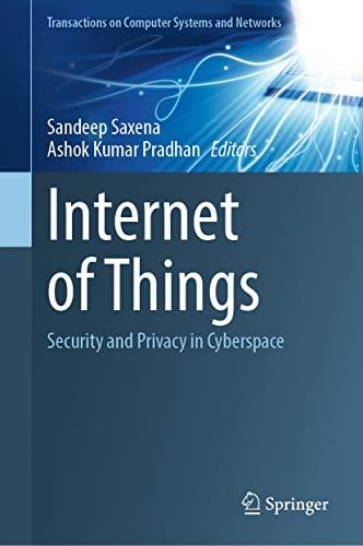 Internet of Things Security and Privacy in Cyberspace True PDF EPUB FreeCourseWeb