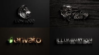 DesignOptimal Videohive Chrome Logo 21464337
