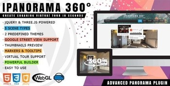 DesignOptimal CodeCanyon iPanorama 360 v1 5 19 Virtual Tour Builder for WordPress 17028820