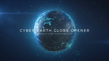 DesignOptimal Videohive Cyber Earth Globe Opener 29647647