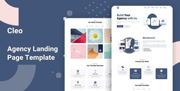 DesignOptimal ThemeForest Cleo v1 0 Agency Landing Page Template 28399956