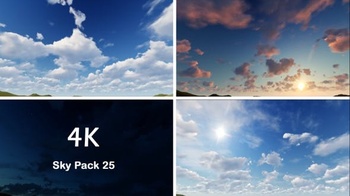 DesignOptimal Videohive Sky Pack 25 4K 23995465