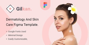 DesignOptimal ThemeForest Gilkan v1 0 Dermatology and Skin Care Figma Template 28929247