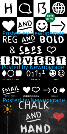 DesignOptimal Chalk Hand Marker Complete Family