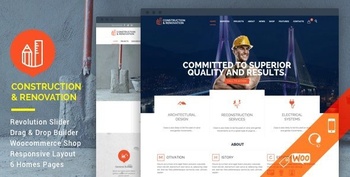 DesignOptimal ThemeForest Construction v18 1 Building WordPress 11032581 NULLED