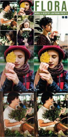 DesignOptimal Flora Mobile and Desktop Lightroom Presets