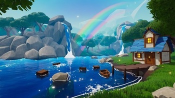 DesignOptimal Unreal Engine Asset Pack Cartoon Water Shader v2 2