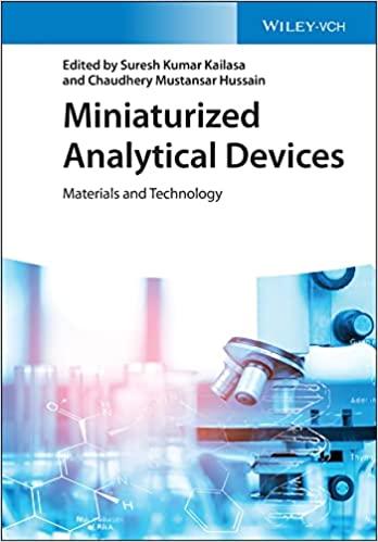 Miniaturized Analytical Devices Materials and Technology PDF