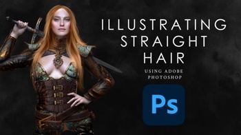 FreeCourseWeb Hair Painting for Beginners Illustrating Straight Hair