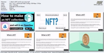 Udemy Learn to create and sell your own NFT using Solidity