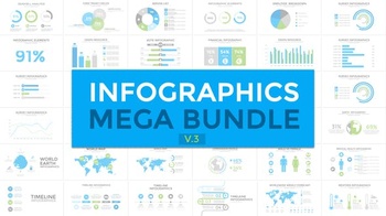 DesignOptimal Videohive Infographics Mega Bundle V3 19185270