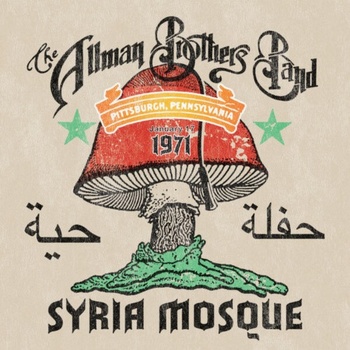 Allman Brothers Band Syria Mosque Pittsburgh Pa January 17 1971 Live Concert Performance Record