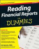 Reading Financial Reports For Dummies 2nd Edition by Lita Epstein PDF