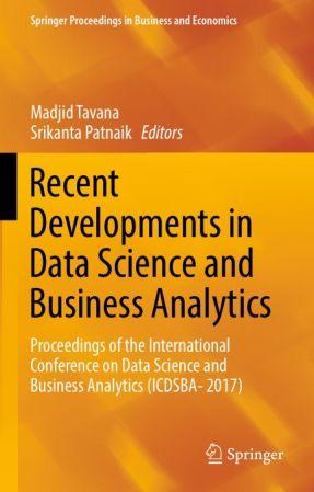 Recent Developments in Data Science and Business Analytics