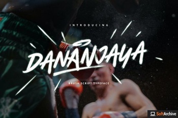 DesignOptimal Dananjaya Brush Script Typeface