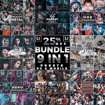 DesignOptimal Artistic Collection Bundle Presets Mobile Desktop 26428921