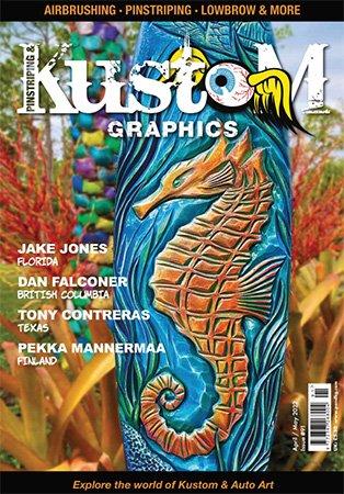 Pinstriping Kustom Graphics April May 2022