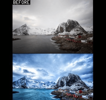 Landscape Photo Cold Norway Video Tutorial