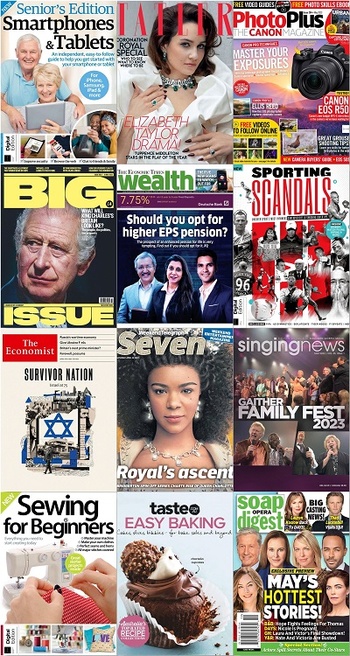 50 Assorted Magazines May 07 2023 spy1984