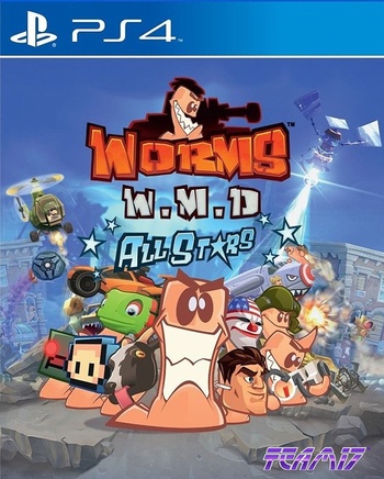 Worms W M D A0111 V0100 CUSA04022 PS4 PKG AUCTOR TV