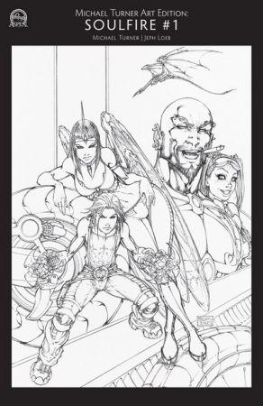 Michael Turner Art Edition Soulfire 1