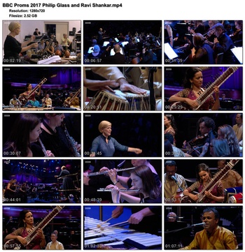 BBC Proms 2020 Season Philip Glass and Ravi Shankar 2017 1280x720p HD 50fps soft Eng subs