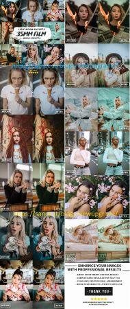DesignOptimal 35mm Film Lightroom Presets 25555868