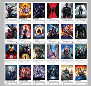 Marvel Cinematic Universe Phase 1 3 2160p UHD BDRIP x265 AC3 AOC