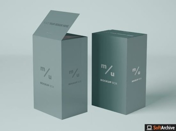 DesignOptimal 2 Tall Package Mockup 351300938