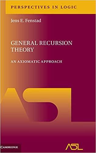 FreeCourseWeb General Recursion Theory An Axiomatic Approach