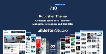 DesignOptimal BetterStudio Publisher v7 10 0 RC4 Complete WordPress Theme for Magazine News and Blog Sites NULLED
