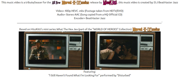 music video What The Hex Jex 2017 M x D Marvel x DC teaser HEVC 480p AAC TUEATM BeatMaster JazzTM