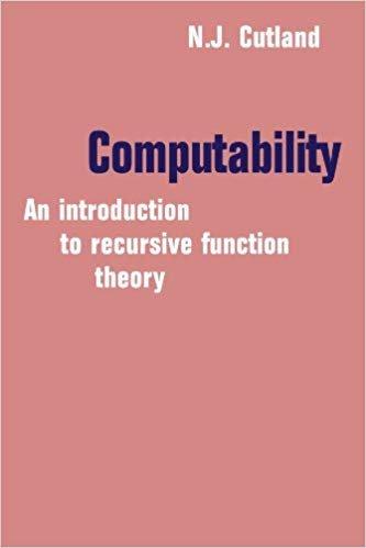 FreeCourseWeb Computability An Introduction to Recursive Function Theory