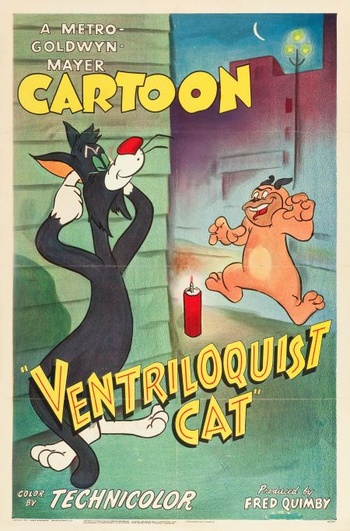 Tex Avery Ventriloquist Cat 1950 1080p HMAX WEB DL HEVC DDP2 0 s4ms0n