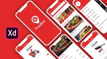 FreeCourseWeb Skillshare Create Food Delivery App In Adobe XD 2020 Part 2