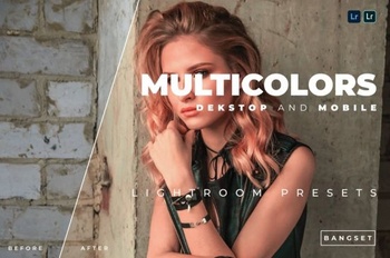 DesignOptimal Multicolors Desktop and Mobile Lightroom Preset