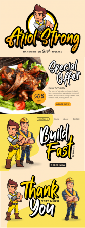 DesignOptimal Ariol Strong Font