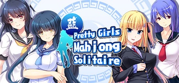 Pretty Girls Mahjong Solitaire BLUE