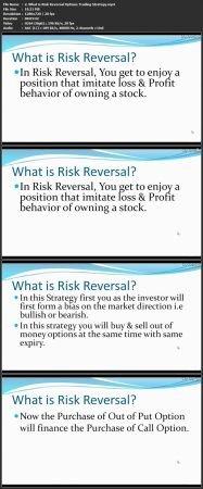 CourseBoat Risk Reversal Options Trading Strategy Certification