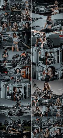 DesignOptimal GraphicRiver 5 Artistic Metal Photoshop Actions 28751908