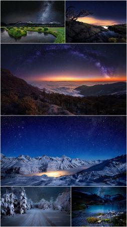 DesignOptimal Night sky Pack 6