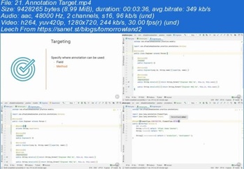 DevCourseWeb PluralSight Using Annotations in Java Java SE 11 Developer Certification 1Z0 819