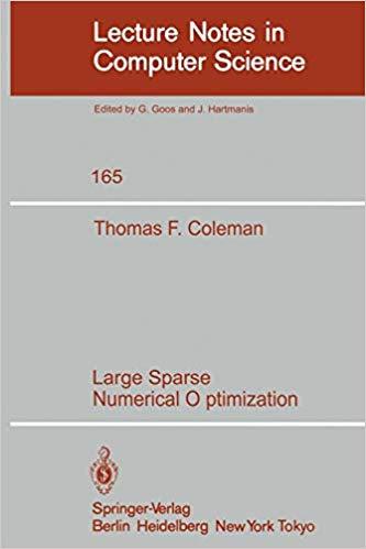 FreeCourseWeb Large Sparse Numerical Optimization