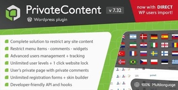 DesignOptimal CodeCanyon PrivateContent v7 32 Multilevel Content Plugin 1467885